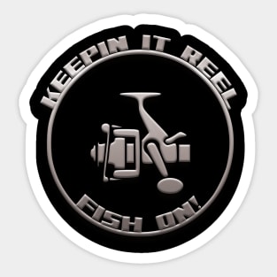 Keepin it reel Sticker